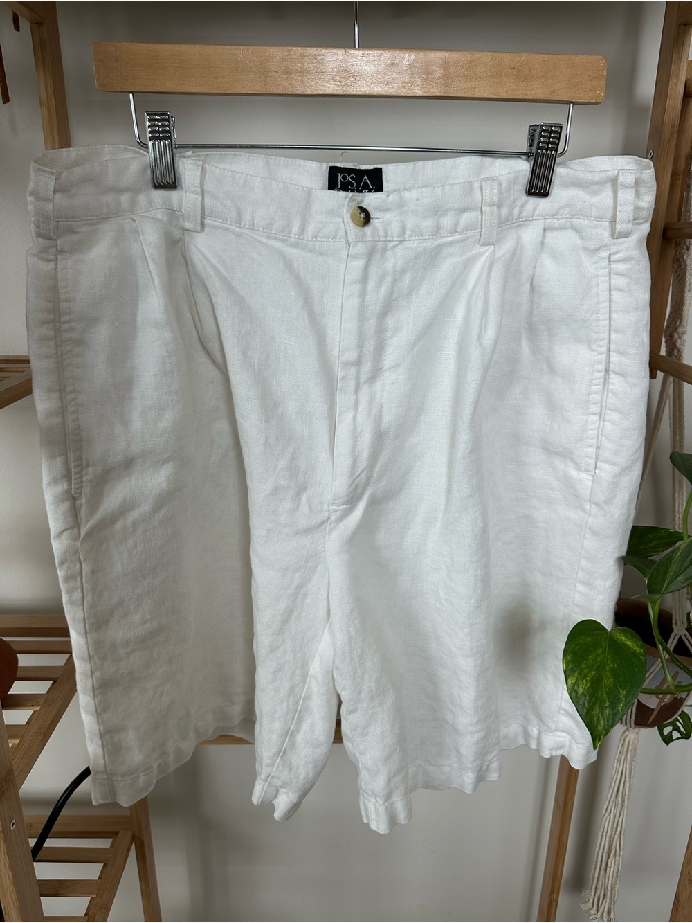 Joseph A. Banks Linen Men’s Shorts